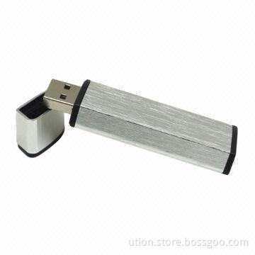 Metal USB Flash Drive with 1-32GB Capacity, Free Sample and Logo